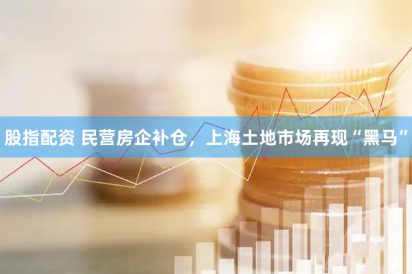 股指配资 民营房企补仓，上海土地市场再现“黑马”